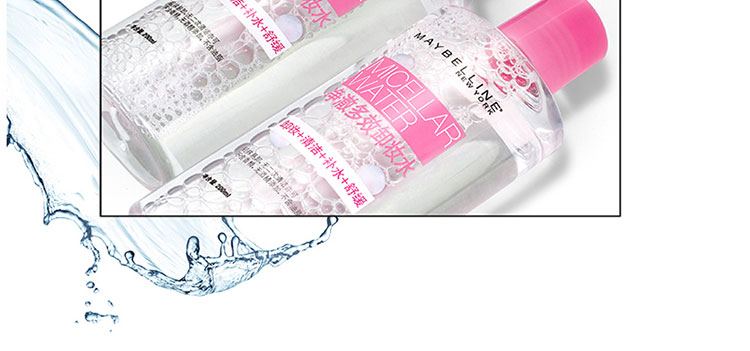 美宝莲净澈多效卸妆水舒缓型 200ml 6955818278179