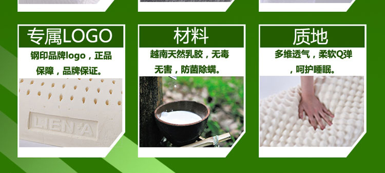 越南LIEN'A 卡通乳胶枕Tiger（老虎）