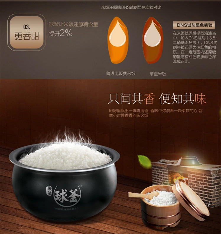 苏泊尔电饭煲CFXB40HZ13-130
