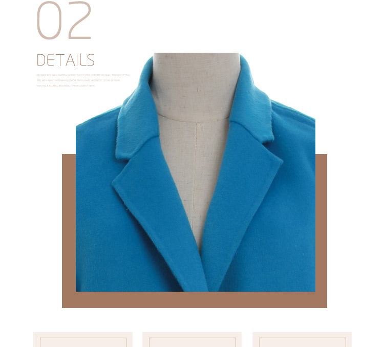 慧之芳ulzlfan双面羊毛中长大衣hh5029