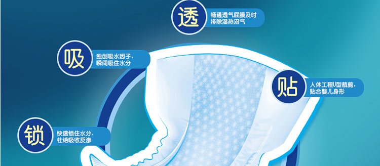 安亲安贝牌纸尿片（超薄瞬吸干爽28片XL号）